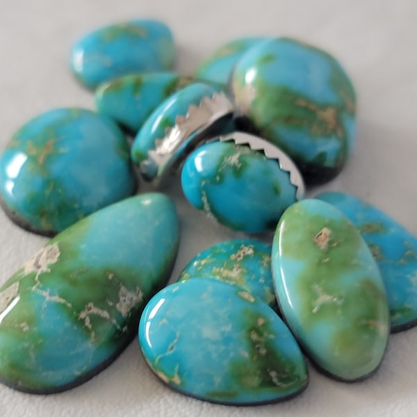 Sonoran Turquoise Stud Earrings - Etsy