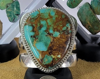 925 Sterling Silver Plated Engagement Jewelry ShantiInternational Original Green Copper Turquoise Bracelet 7.9 925 Sterling Silver Plated Engagement Jewelry ShantiInternational Original Green Copper Turquoise Bracelet 7.9