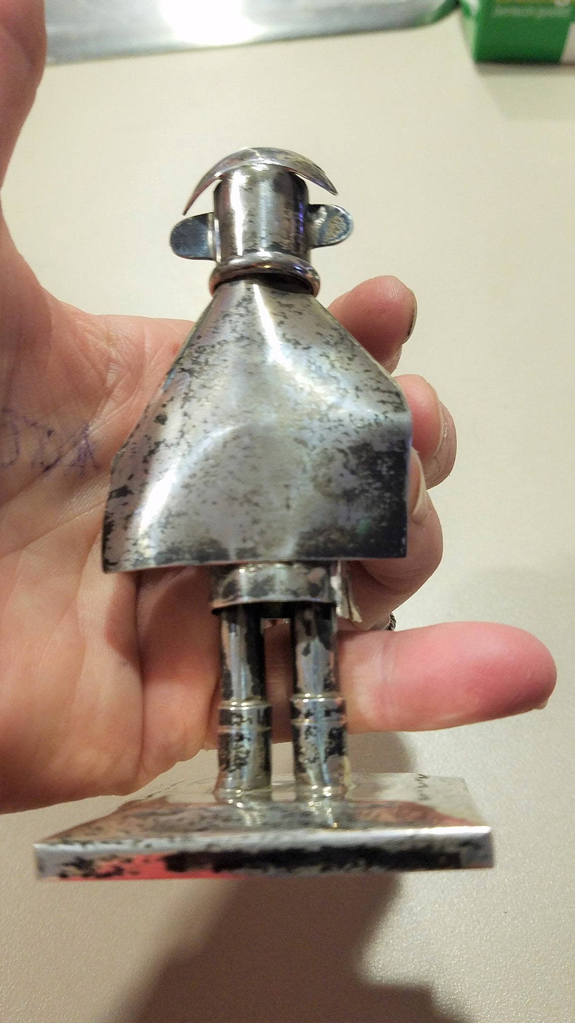 Sterling Silver Kachina Statue. Early Morning Singer. Etsy