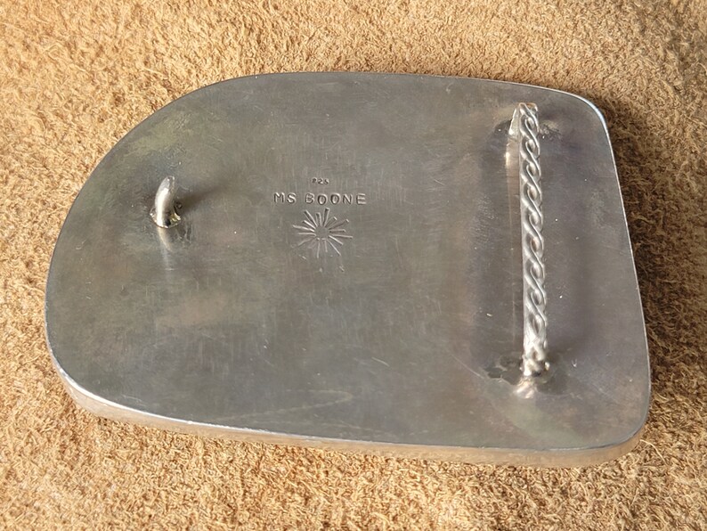 Sonora Sunrise Belt Buckle Handcrafted Southwest Buckle - Etsy