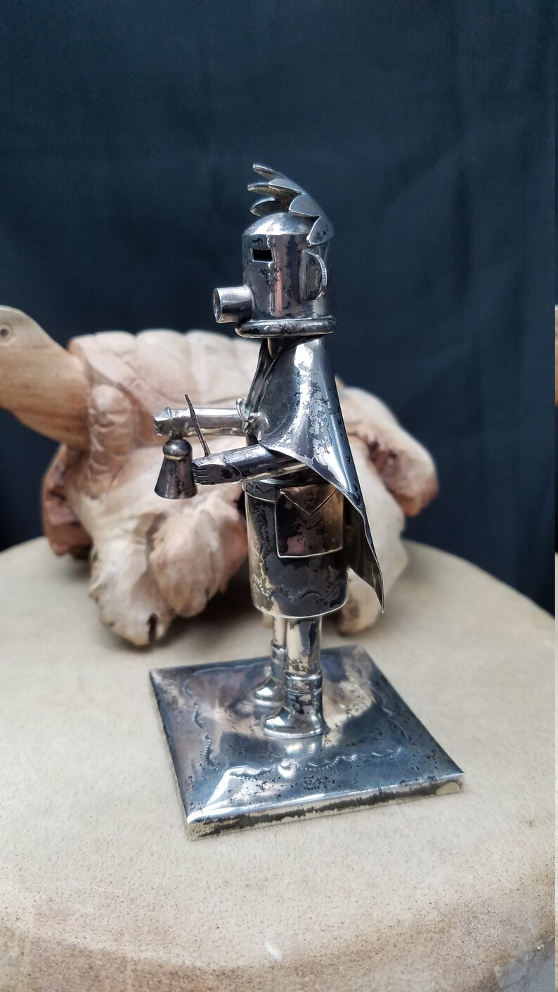 Sterling Silver Kachina Statue. Early Morning Singer. Etsy