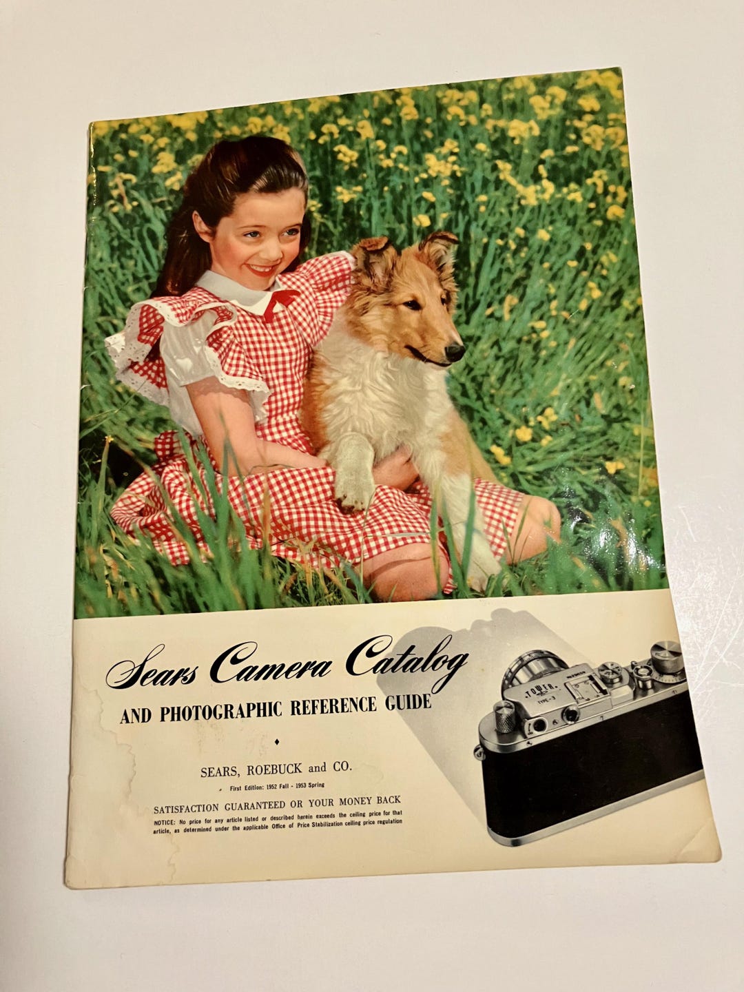1952 Sears Camera Catalog and Photograph Reference Guide Vintage Etsy