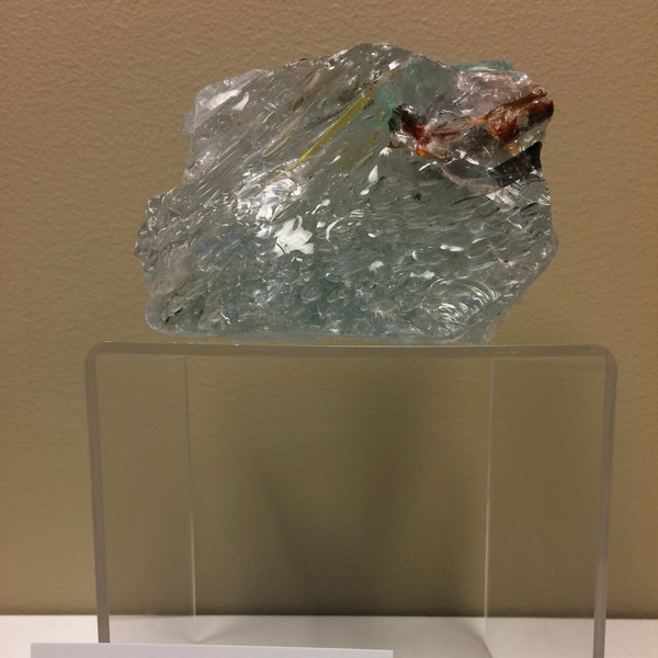 Southwest Rainbow Glass Sculpture