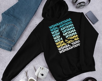 Victor Wembanyama, Basketball Unisex Hoodie, Wembanyama Basketball Gift Fan. Wembanyama To Spurs Basketball Team. France Proud Wembanyama