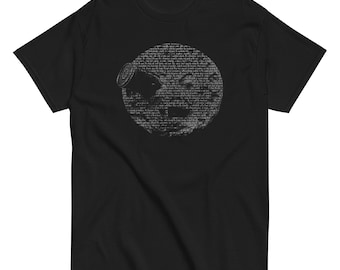 A Trip to the Moon T-shirt, Tee, Georges Méliès, Melies, Director, A Trip to the Moon, Cinema, Film, Cute Gift Men's classic tee