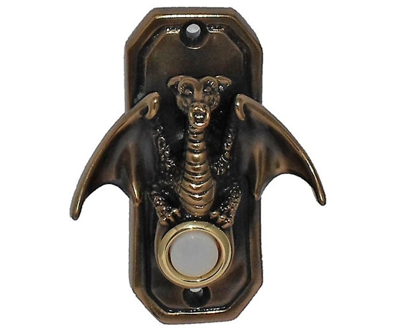 Bronze Dragon Doorbell image 1