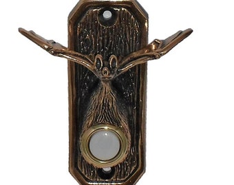 Bronze Small Bat Doorbell