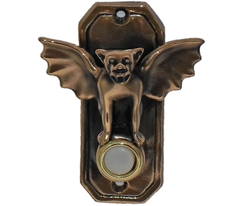 Bronze Gargoyle Doorbell image 1