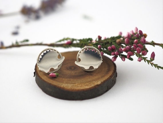 Hedgehog earrings 2024