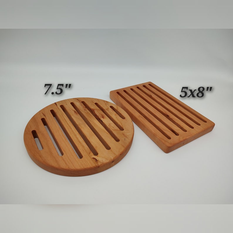 Hardwood Trivet / Pot Holder Etsy