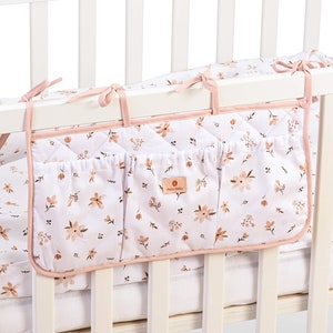 Betttasche, Bettorganizer, Baby-Nachttisch-Organizer, Utensilo Korb, Nachttisch-Korb