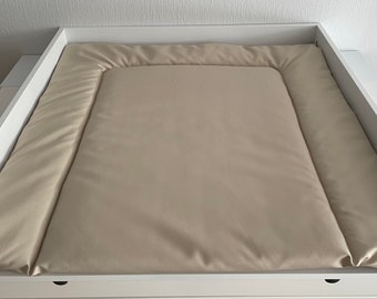 Wasserabweisende Wickelauflage, Matelas à langer beige, Matelas à langer résistant à l'eau, Tapis d'enroulement