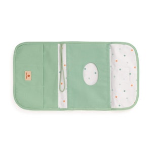 Diaper bag Polka dots, Windeltasche mit Pünktchen, Wickeltasche, baby shower gift image 2