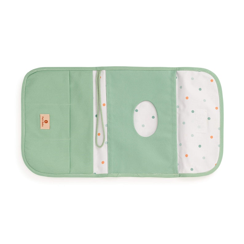 Diaper bag Polka dots, Windeltasche mit Pünktchen, Wickeltasche, baby shower gift image 2