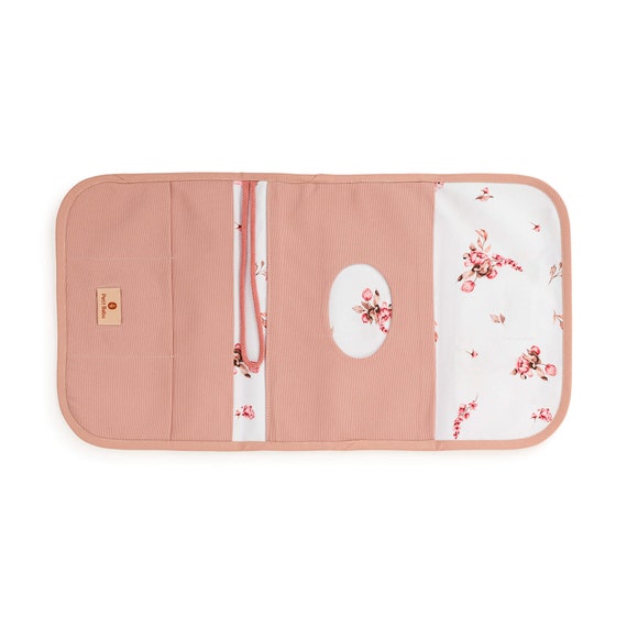 Diaper Bag With Rustic Flowers, Windeltasche Mit Blumen