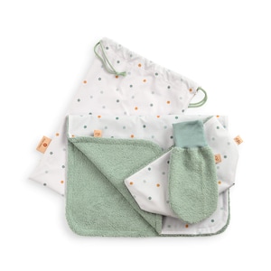 Gift set-water repellent changing pad,utensil basket and wash cloth,new baby gift set,gift for new patents, baby boy gift, baby girl gift
