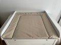Wasserabweisende Wickelauflage, Beige Changing pad, Water resistant changing pad, winding pad