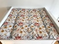 Wasserfeste Wickelauflage Vintage Flowers, Wrapping pad, Floral changing pad, Water repellent changing pad, winding pad