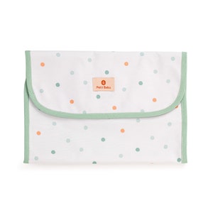 Diaper bag Polka dots, Windeltasche mit Pünktchen, Wickeltasche, baby shower gift image 1