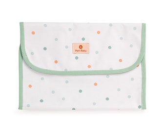 Diaper bag Polka dots, Windeltasche mit Pünktchen, Wickeltasche, baby shower gift