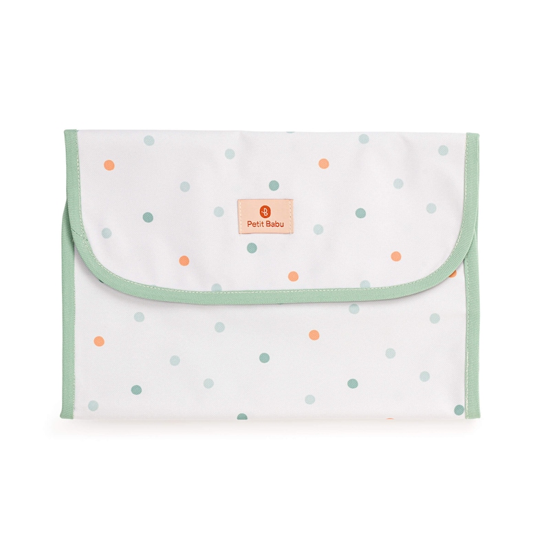 Diaper bag Polka dots, Windeltasche mit Pünktchen, Wickeltasche, baby shower gift image 1