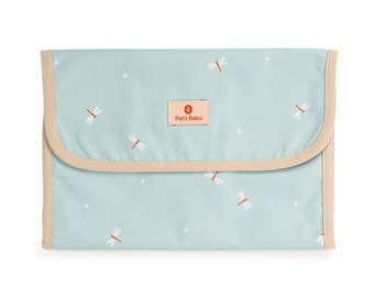 Diaper bag with Dragonfly, Windeltasche mit Libellen, Wickeltasche, baby shower gift