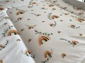 Wasserabweisende Wickelauflage mit Regenbogen, Wrapping pad, changing pad with Rainbows , Water repellent changing pad, winding pad