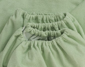 Fitted cotton sheet, water repellent crib sheet, Spannbettlaken 60x120 cm