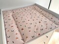 Wasserabweisende Wickelauflage Mushroom, Changing mat, changing pad with mushroom , Water repellent changing pad, winding pad