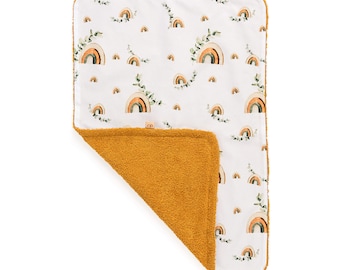 Water repellent changing padwith Rainbow, extra Wechselauflage, diaper changing pad