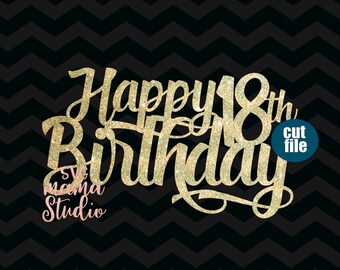 Download 18th Birthday Svg Etsy