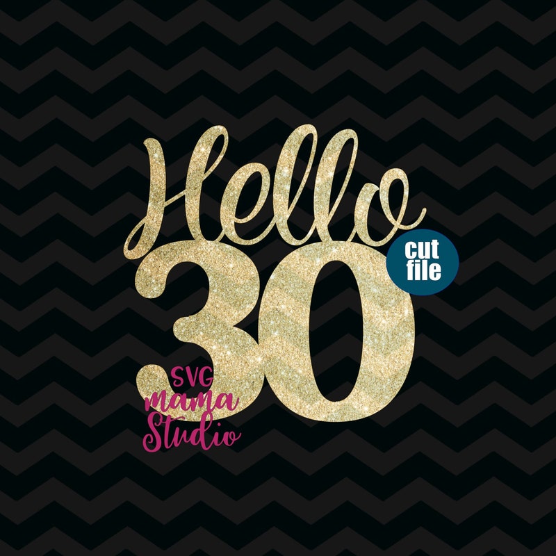 Hello 30 - Etsy