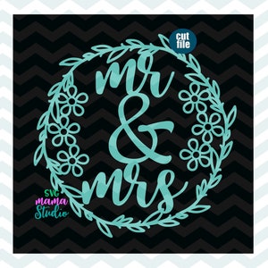 ケーキ トッパー svg、ミスター ミセス svg、ウェディング svg、dxf、png、インスタント ダウンロード、クリカットとシルエット用の記念日 svg、ウェディング ケーキ svg ファイル