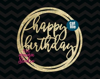 Free Free Happy Birthday Svg Etsy 270 SVG PNG EPS DXF File