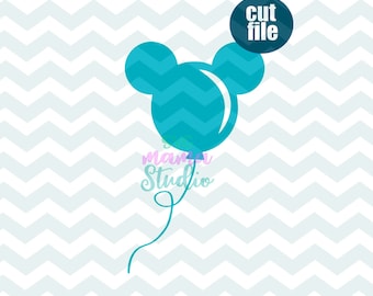 Download Mickey balloon svg | Etsy