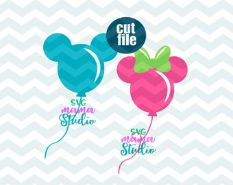 Download Mickey balloon svg | Etsy