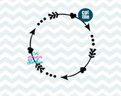 Monogram frame svg, dxf, png, Arrow frame svg for cricut and silhouette, Arrow svg files, Arrow svg, Arrow clipart, Arrow vector