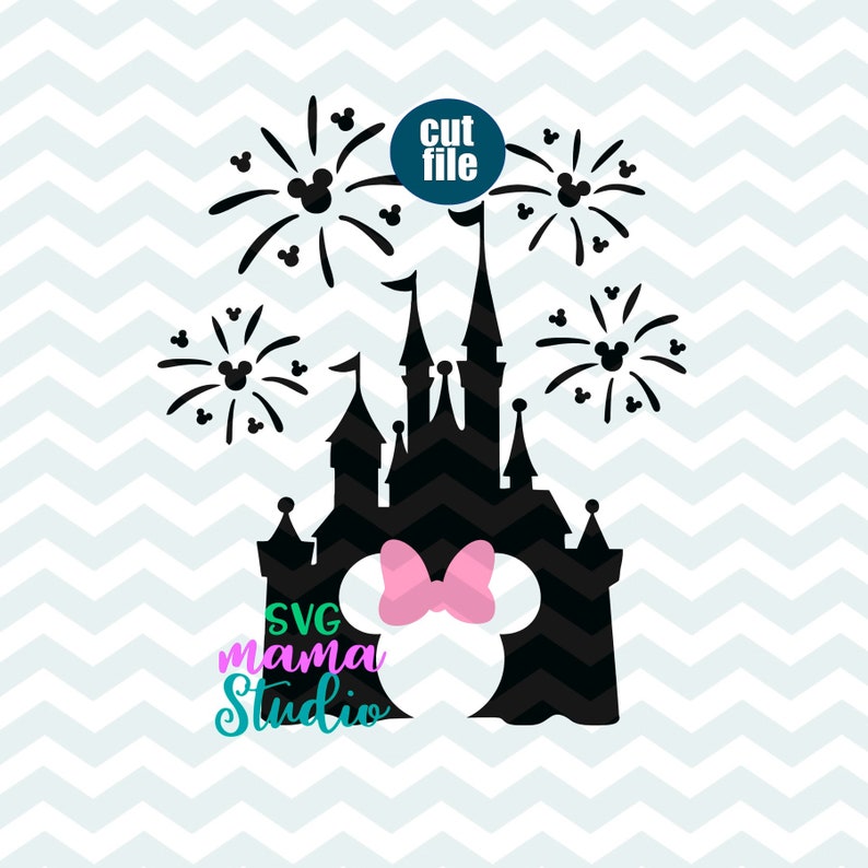 Free Free 144 Disney Castle And Fireworks Svg SVG PNG EPS DXF File