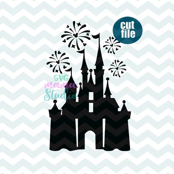 Free Free 81 Disney Castle And Fireworks Svg SVG PNG EPS DXF File
