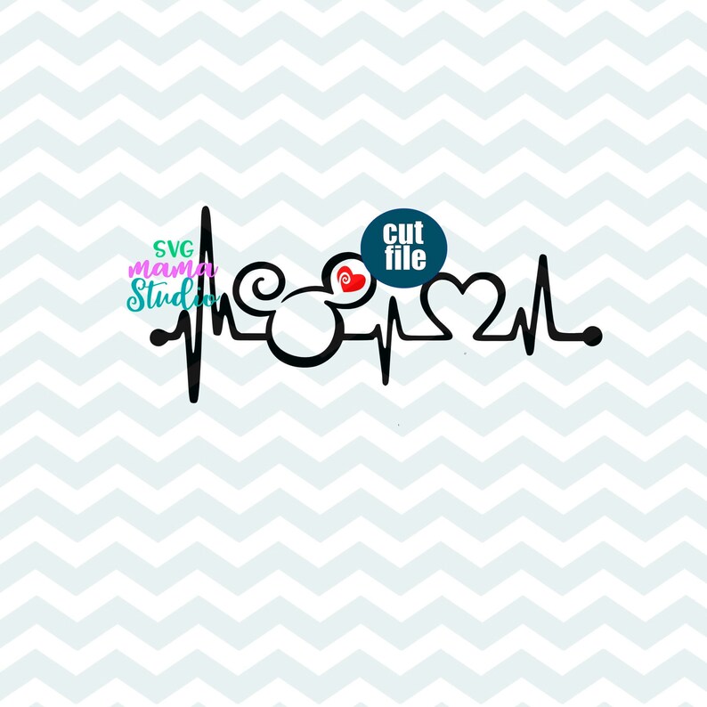 Free Free 262 Disney Heartbeat Svg SVG PNG EPS DXF File