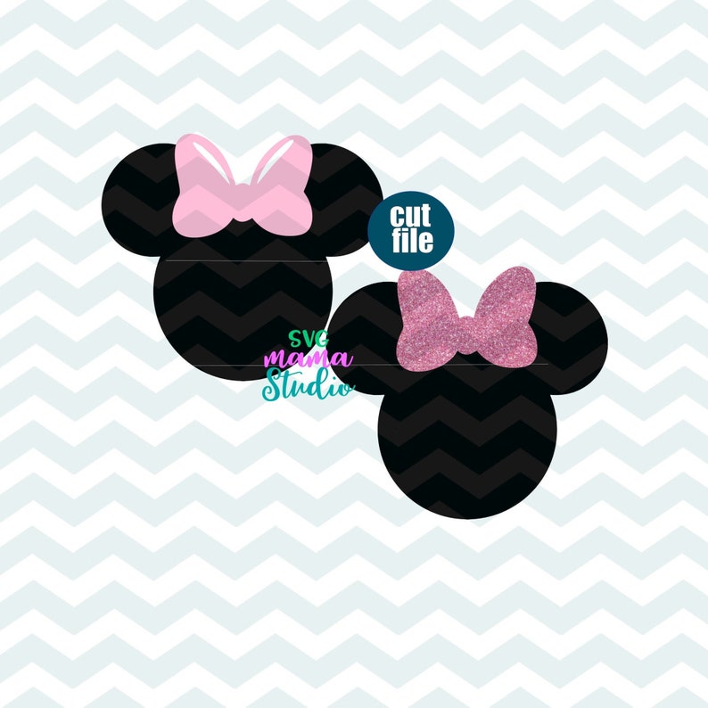 Ribbon svg instant download Disney svg files Minnie Bow svg Minnie svg Minnie Mouse svg dxf png Bow svg