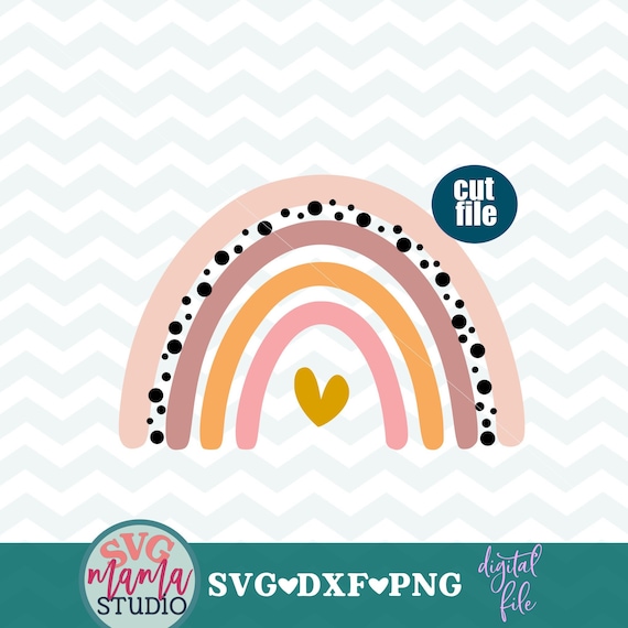 Download Baby Svg Boho Rainbow Svg Rainbow Svg Dxf Png File Etsy