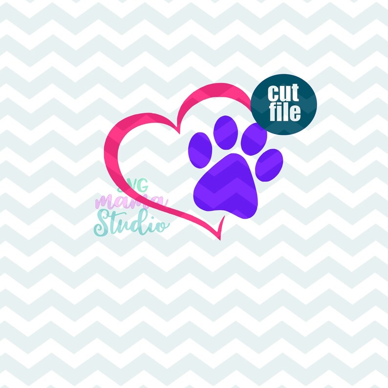 Download Paw Print Svg Dog Paw Svg Heart Paw Svg Dxf Png File For Cricut And Silhouette Fur Mom Svg Shirt Svg Wall Decal Svg Dog Mom Svg Clip Art Art Collectibles
