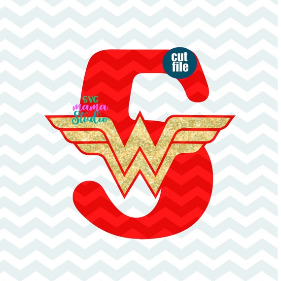 Download Fifth Birthay Svg Wonder Woman Svg 5th Birthday Svg 5th Etsy