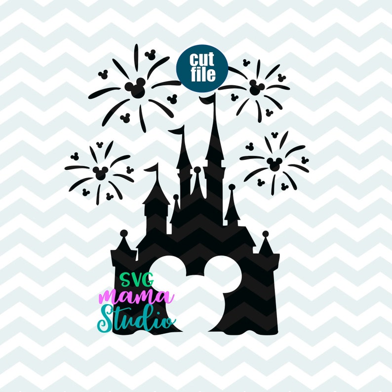 Free Free 306 Disney Castle And Fireworks Svg SVG PNG EPS DXF File