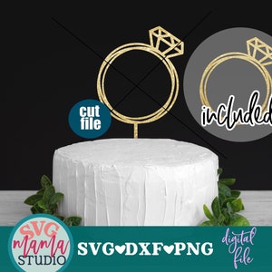ウェディング SVG、フレーム svg、リング フレーム svg ファイル、ウェディング フレーム svg、dxf、png、即時ダウンロード、エンゲージメント svg ファイル、ケーキ トッパー フレーム バンドル