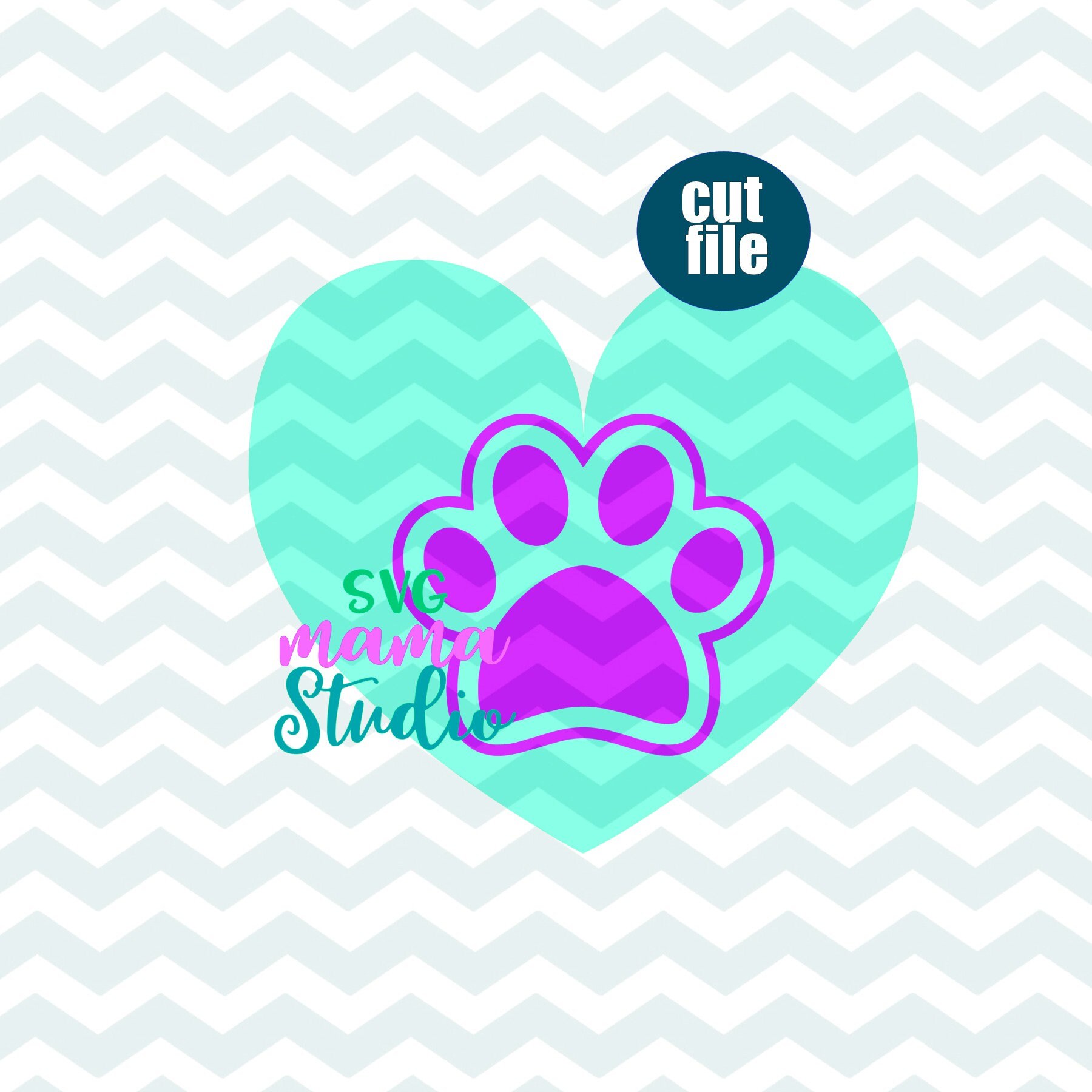Download Layered Paw Print Dxf File Paw Svg Files For Cricut Dog Mom Shirt Svg Files Fur Mama Svg Paws Dxf And Png Files