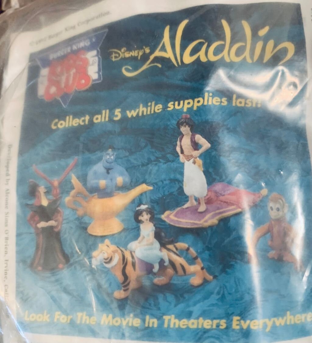 Burger king cheap aladdin toys