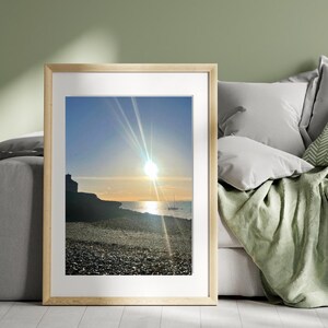 Beach scenery photography