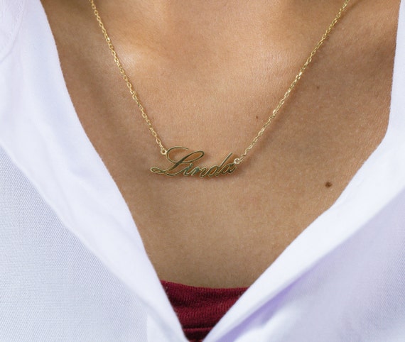 Linda name necklace online